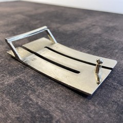 Silver Tone Belt Buckle