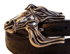 AB STEEL by AL BERES BUCKLES! #ST105 1 PIECE ARABIAN HORSE BUCKLE ONLY! NO BELT!