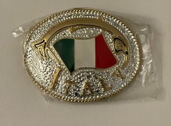 BRAND NEW 12 Belt Buckles (7 Letters, 2 Italy, 2 $ Knife Buckle, 1 Spider)