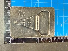 Hail to the Unknown Statement Novelty Vintage Rectangular Belt Buckle