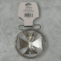 Vintage Y2K Silver Gothic Cross Belt Buckle 3.5&Prime; Goth Grunge Biker Unisex New