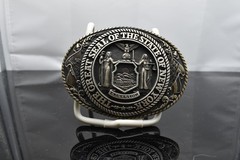 TONY LAMA GREAT STATE SEAL OF THE STATE OF NEW YORK FIRST EDITION UNWORN.[J]