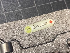 Cb1 Cb #1 Black And Red Color Belt Buckle By La Chik – Canada