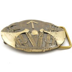 Tiwaz belt buckle, Old Norse Scandinavian Nordic Celtic Viking Pagan TYR runic
