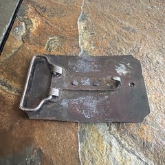 PONY EXPRESS vintage belt buckle Horse US Mail delivery 1849 cowboy