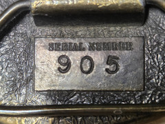 Vintage 1979 West n Wear Jean Front Belt Buckle Made in USA 905