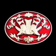 Western Boots Cowgirl Cowboy Horse Ranch Belt Buckles Boucle de Ceintures
