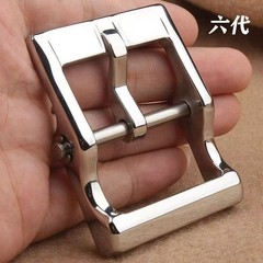 Men&rsquo;s stainless steel thickened cast belt buckle, detachable buckle belt buckle