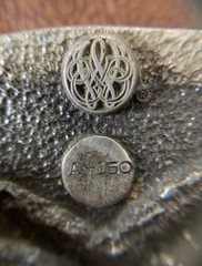 Darts and Dart Board Belt Buckle, 1984 Bergamot Brass Works