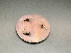 Artisan Vintage 1970s Hippie Belt Buckle Copper Flying Bird