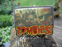 ZOMBIES walking dead glossy faces w dental teeth needs BELT BUCKLE Zomby Zombie