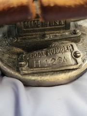THE GREAT AMERICAN BUCKLE CO two deer BUCKLE and LEATHER BELT size 40