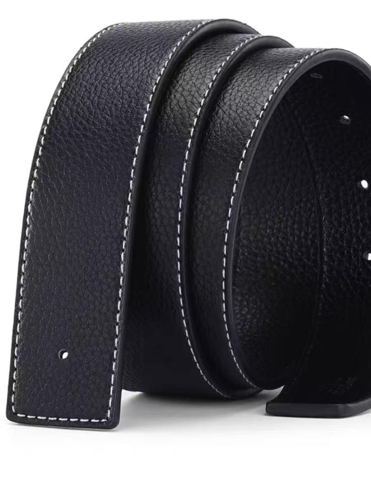 LUXURY 38mm Replacement Belt Genuine Leather Mens Reversible Strap For H Buckle✨