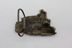 Vintage 1981 American Buckle Co. Train Engine #165 Belt Buckle Made in USA