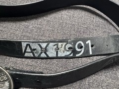 Vintage ARMANI EXCHANGE Mens Belt & Buckle Accessories Clothing NYC Milan 1991