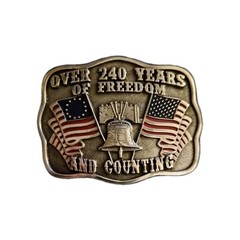 Cody Johnson Belt Buckle Men Over 240 Years Of Freedom And Counting
