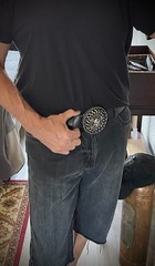 Skull & Crossbones Belt Buckle Gothic Biker Wearable Art OOAK Darren McNeese