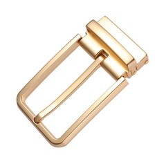 35mm Golden Belt Buckle for Men Solid Alloy Silver Pin Buckle Fashion