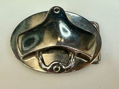 Useful Bottle Opener Mounted On Silver Color Fashion Retro Belt Buckle