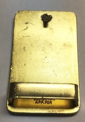 Vtg NOS 1965 1966 ABC Bowling League Award Belt Buckle American Congress Brass