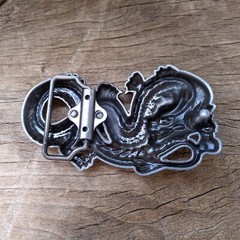 Dragon Belt Buckle – Western Cowboys Belt Buckle – Mens Womens Belt Buckle
