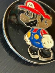 Vintage Collectible Super Mario Color Metal Belt Buckle