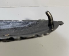 Elongated Oval Dark Silver Tone Belt Buckle 3.75&Prime; x 1.5&Prime; Fits 1-1/8&Prime; wide belt