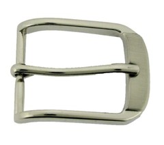 Pin Belt Buckles for Men&rsquo;s Fits 1.25″ inch 32 mm Jeans Belt Single Prong Silver