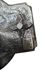 1980 MOUNT ST HELENS BELT BUCKLE – Pewter – Broken See Pictures