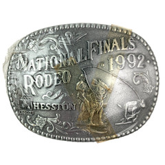 Award Design Medals Hesston NFR 1992 Commemorative Belt Buckle New