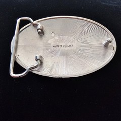 Belt Buckle With 1$ Coin (Treaty With The Delawares)
