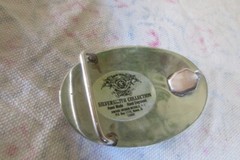 VINTAGE AWARD DESIGN SILVERSMITH COLLECTION HAND ENGRAVED HORSE RIDING INLAID