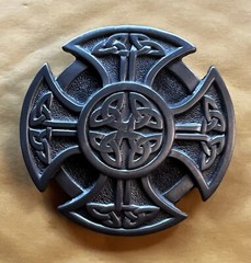 FANCY CELTIC BELT BUCKLE NEW APPROXIMATELY 2 3/4&Prime; X 2 5/8&Prime;