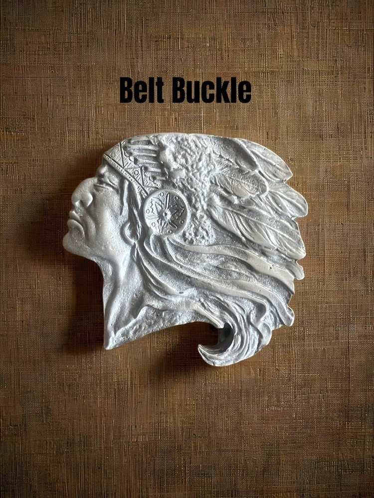 Native/Indian Belt Buckle For 1.75” Wide Belt Strap. DIY