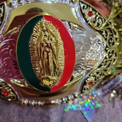 Virgen de Guadalupe Western belt Buckle Gold Silver red Religious Gift Item