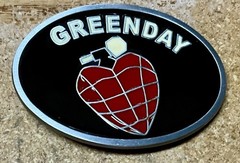 Metal Belt Buckle – Green Day Rock Punk Band