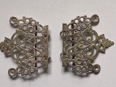 Belt Buckle Antique Circa 1900 – Metal – Interesting and Rare Piece 10.5cm