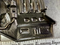 Jackpot Lucky Seven&rsquo;s Vegas Style Slot Machine Figural Gambling Belt Buckle