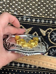 Western Buckle Gold Black Silver Guns 2nd Amend Cowboy 2 »Buckle Hebilla Vaquero