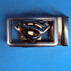 Superman Logo Metal Belt Buckle