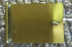 Canada Dry Pale Gingerale Brass Belt Buckle Jim Laughin FREE SHIPPING