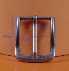 Rectangular Single Prong Pin Belt Buckle Fits 1 1/2&Prime; Belts Straps Fix Repair DIY