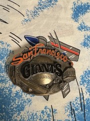 Vintage San Francisco Giants Belt Buckle Siskiyou 1988 Limited Edition No. 4466