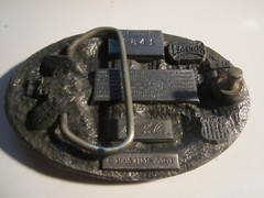 1995 JEFF GORDON 24 NASCAR BELT BUCKLE LIMITED EDITION HEAVY- GW-20