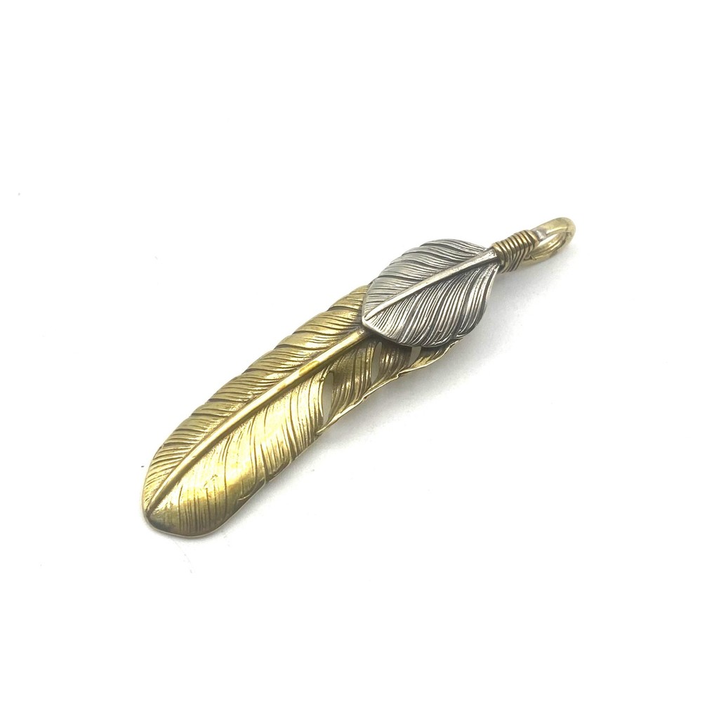 Gold Feather Jewelry Necklace Making,Charming Pendants lot