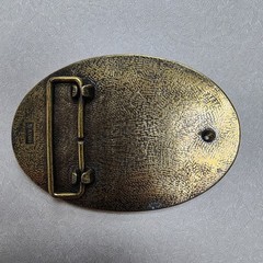 Antique Car Belt Buckle Avon Vintage Model T Brass Look Automobile Vehicle