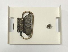 KESSLER AMERICAN WHISKEY COLLECTOR SERIES BELT BUCKLE SMOOTH AS SILK SINCE 1888
