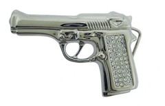 10 PCS Gun Belt Buckles Bling Western Cowboy Rodeo Style Silver Gold Wholesale