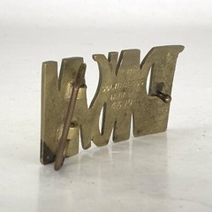 Solid brass trans am belt buckle Vintage Transam Bbb 4500