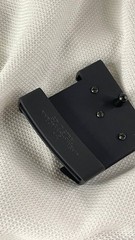 Louis Vuitton LV Belt Buckle Matte Black Initiales Replacement Buckle